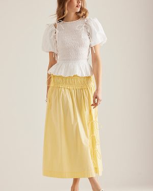 Damson Madder Charlotte Midi Skirt
