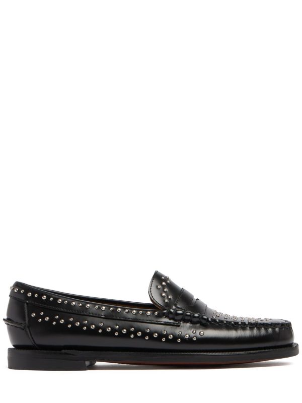 Dan Studded Leather Loafers
