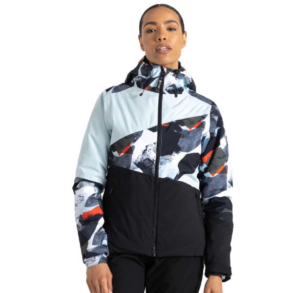 Dare 2B Womens Ice Waterproof Padded Ski Jacket Coat 12 - Waist 28' (71cm)