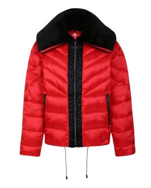 Dare 2b Julien Macdonald Supression Insulated Padded Jacket - VolcRedShine