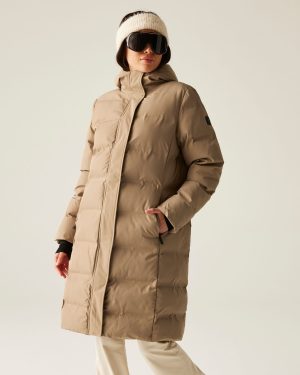 Dare 2b Women's Breathable Wander Padded Jacket Cashmere, Size: 6