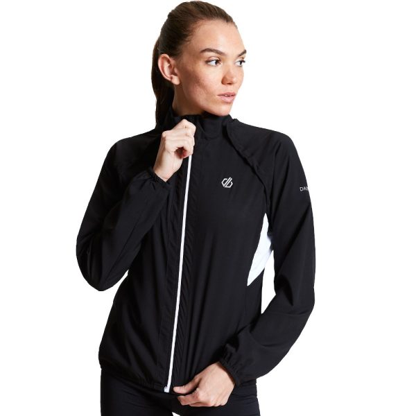 Dare 2b Womens Rebound Lightweight Full Zip Windbreaker Coat 8 - Bust 32' (81cm)