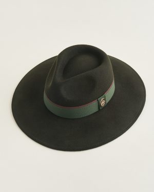 Dark Green Fedora - M