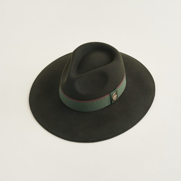 Dark Green Fedora - M