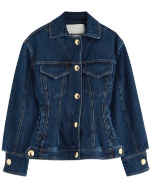 Darkpark Gwen Denim Jacket - Blue - XS (UK6 / XS)