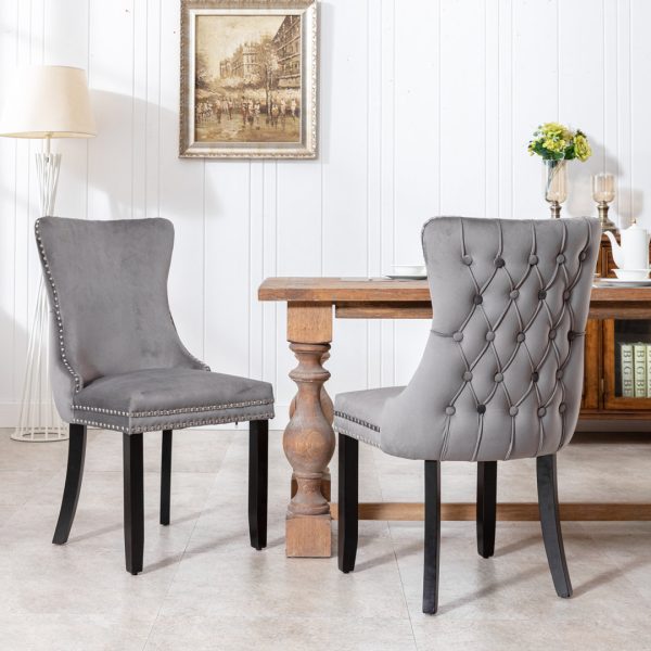 Demarco Deluna Luxury Velvet Upholstered Kitchen Dining Chairs Bedroom Dressing Chairs Office Charis