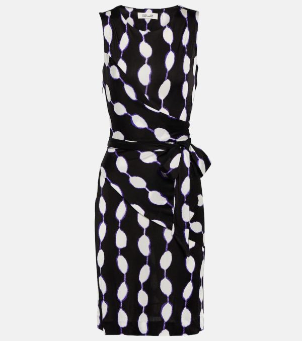 Diane von Furstenberg Emina printed jersey mini dress