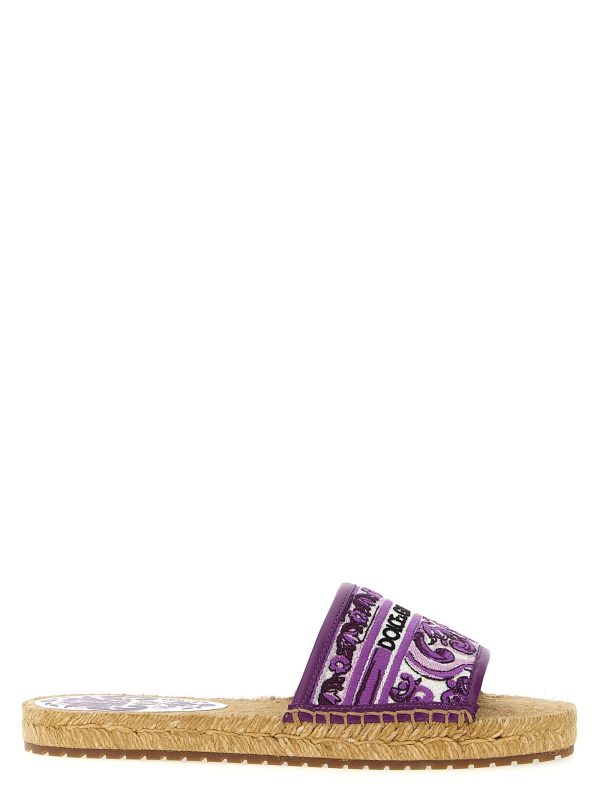 Dolce & Gabbana Embroidery Espadrilles