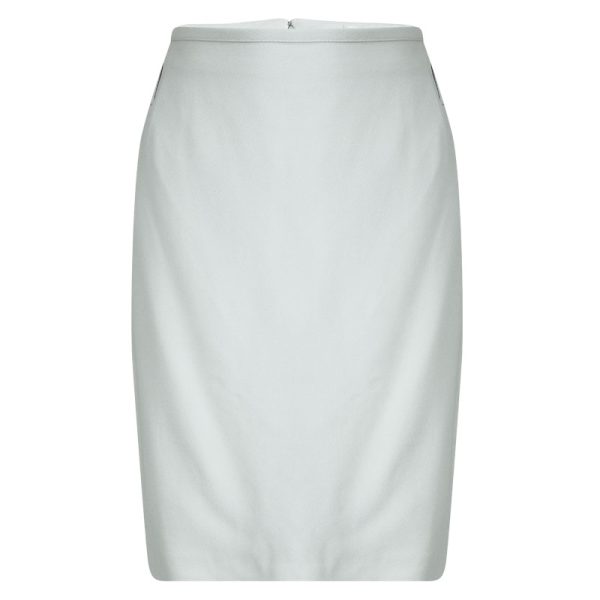 Dolce & Gabbana Light Grey Pencil Skirt L