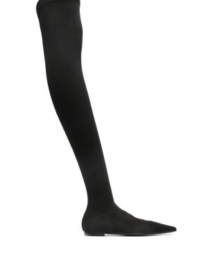 Dolce & Gabbana Stretch Jersey Over-The-Knee Boots