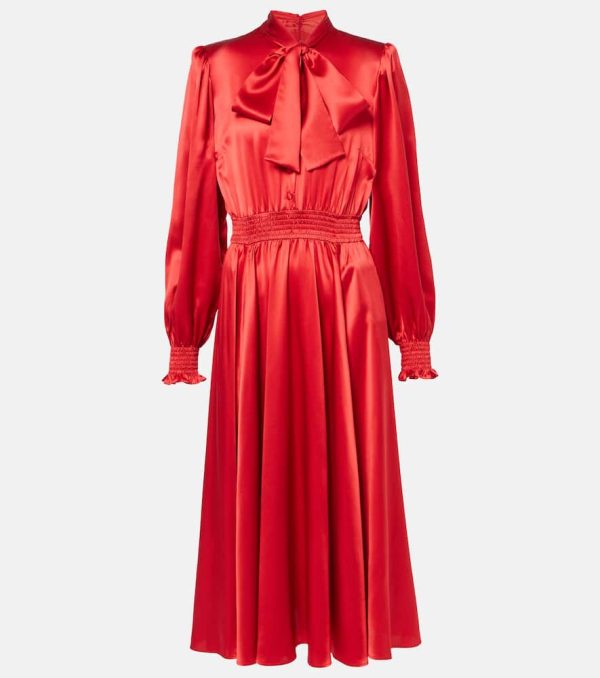 Dolce&Gabbana Silk satin shirt dress