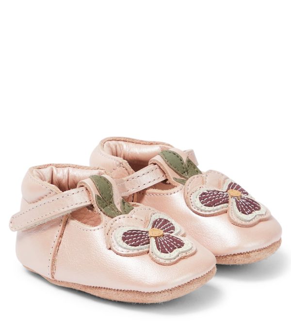 Donsje Baby Heidi metallic leather sandals