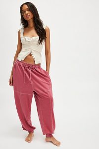 Don't Wait Up Joggers by Intimately at Free People in Red Scooter, Size: XS