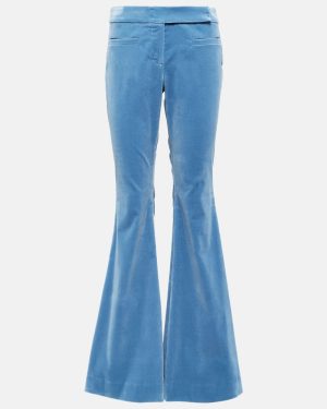 Dorothee Schumacher Elegance Softness velvet flared pants