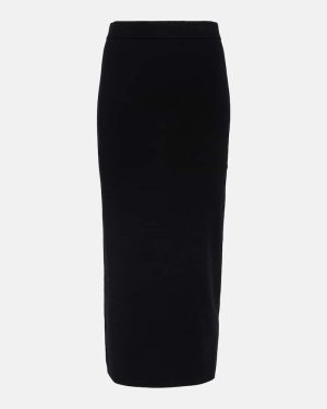 Dorothee Schumacher High-rise wool-blend midi skirt