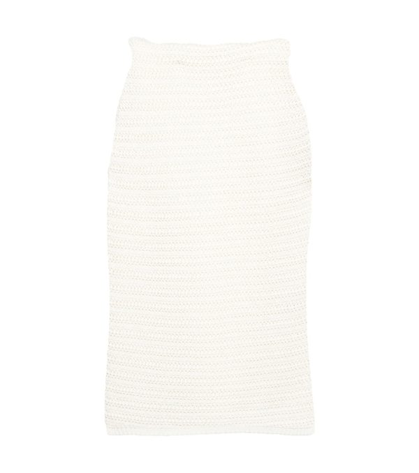 Dorothee Schumacher Modern Textures crochet pencil skirt