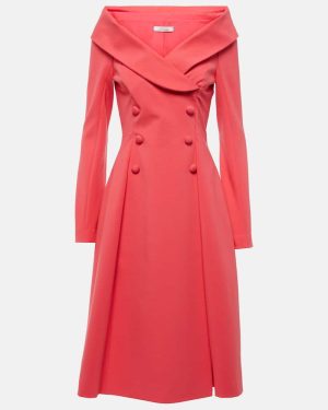 Dorothee Schumacher Off-shoulder midi dress