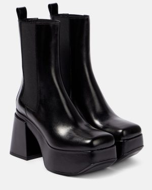 Dorothee Schumacher Platform leather Chelsea boots