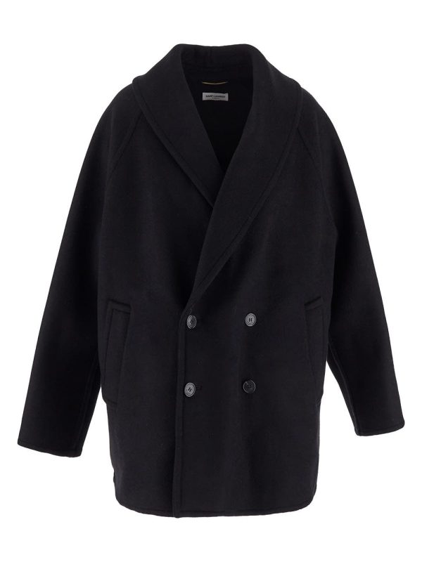 Double-breasted coat