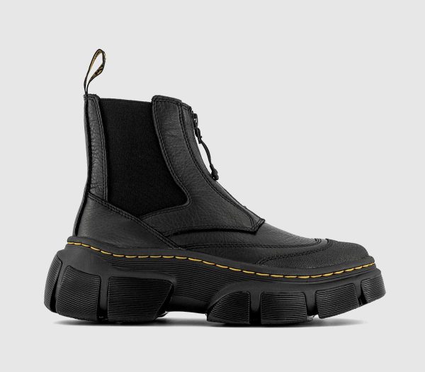 Dr. Martens Womens Dmxl Zip Chelsea Boots Black, 3