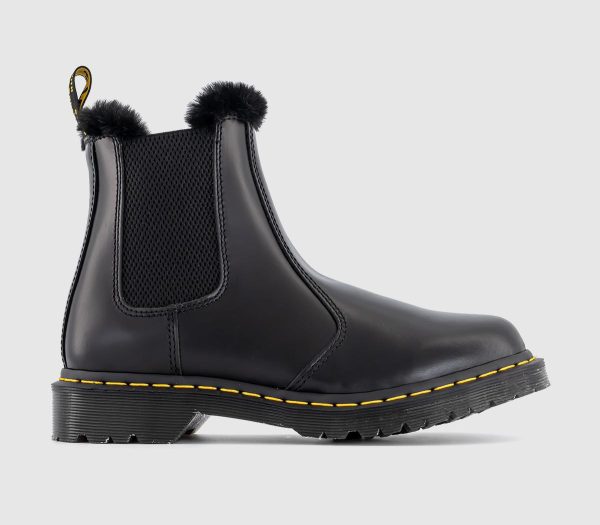 Dr. Martens Womens Grey Leather 2976 Leonore Atlas Chelsea Boots, 3