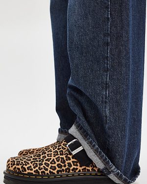 Dr. Martens Zebzag Mules at Free People in Leopard, Size: US 6