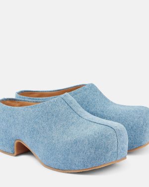 Dries Van Noten Denim clogs