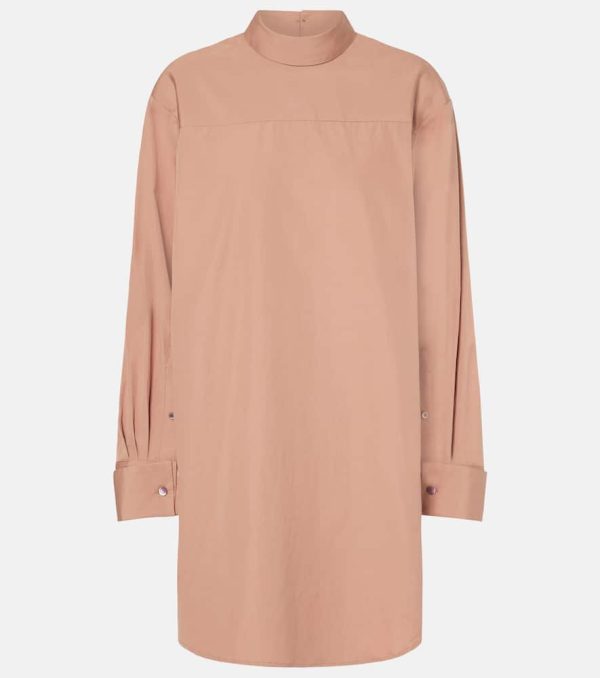 Dries Van Noten High-neck cotton blouse