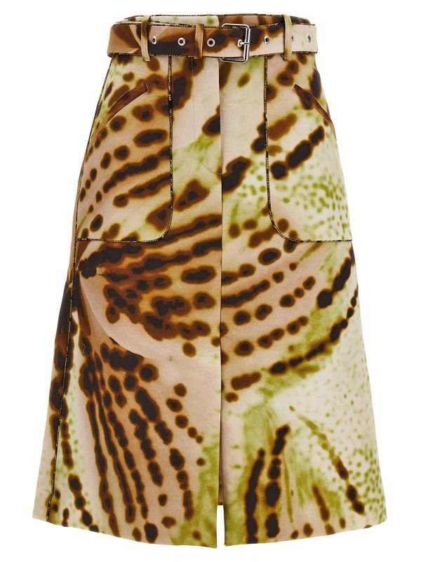 Dries Van Noten Knee-length A-line Skirt