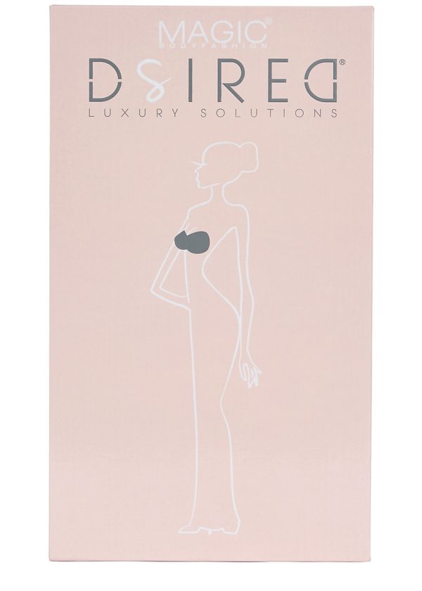 Dsired Silicone gel Adhesive bra - No Colour - D