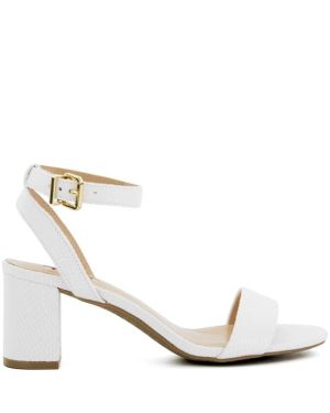 Dune London Meye Sandals - White