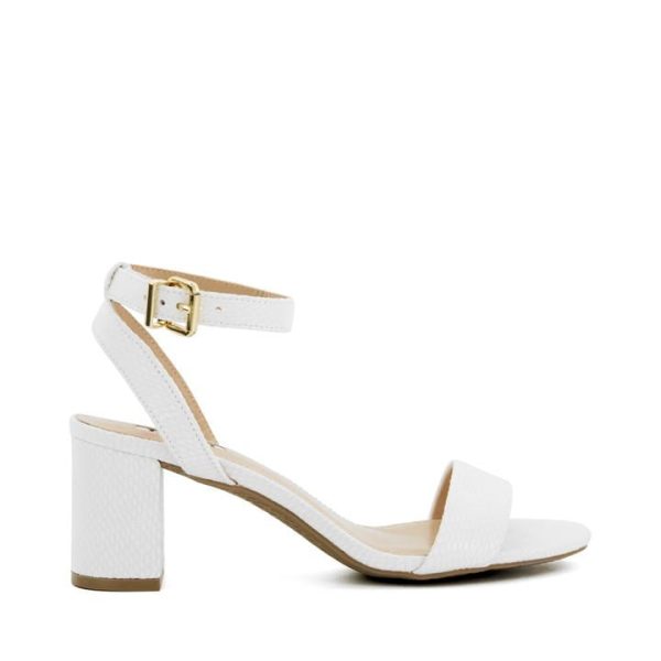 Dune London Meye Sandals - White