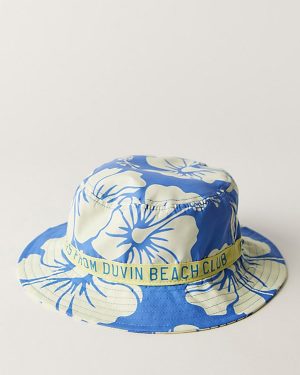 Duvin Trouble In Paradise Bucket Hat at Free People in Blue