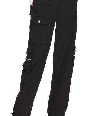 EB Denim Cargo Pants in Black. Size M, S.