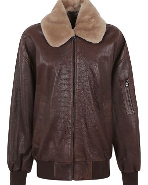 ENES Vivienne Leather Jacket