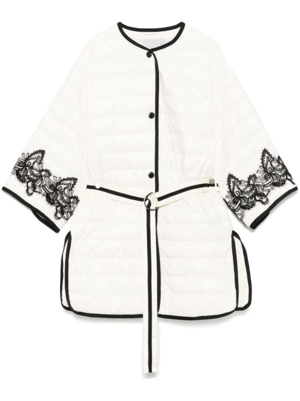 ERMANNO Embroidered Padded Jacket