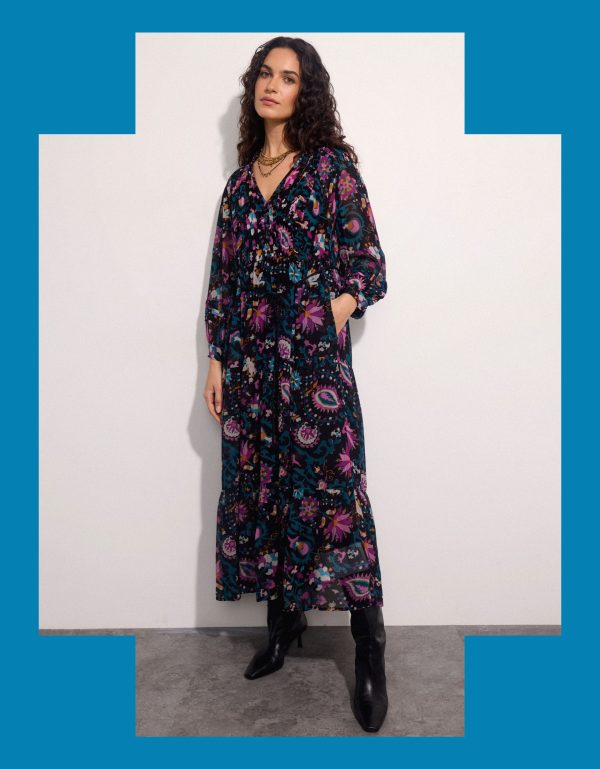 East Vendella Floral Maxi Dress Multi