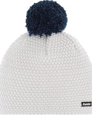 Eisbär Jamie Pompon Beanie White/Dark Cobalt UNI Ski Beanie