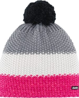 Eisbär Star Pompon Beanie Pink/White/Grey UNI Beanie