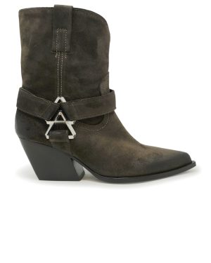 Elena Iachi Brown Suede Ankle Boots
