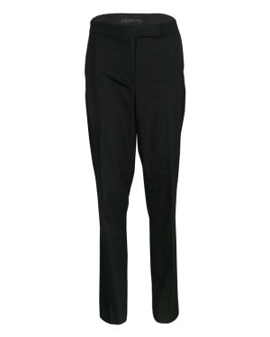 Elie Tahari Black Wool Tailored Trousers M