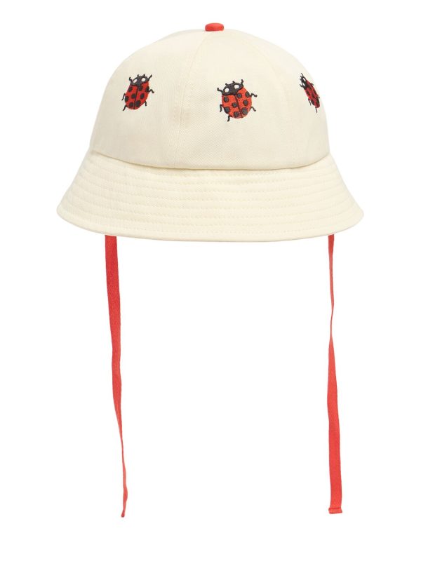 Embroidered Cotton Sun Hat