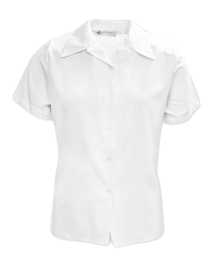 Emma Ladies Easy Care - Every Day Comfort Blouse - White - 18 - TJ Hughes