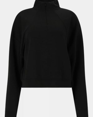 Endurance Womens Jade Midlayer Long Sleeve Top - Black