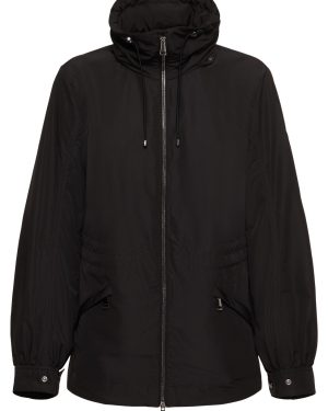 Enet Hooded Tech Parka Jacket