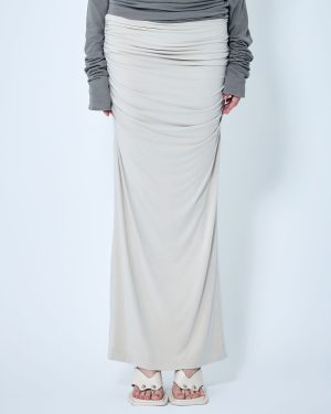 Entire Studios Surge Maxi Skirt - Woman Skirts Grey S