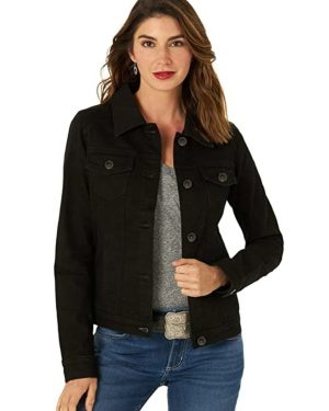 Enzo | Womens Classic Denim Jacket