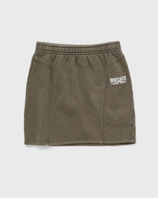 Enzyme Sweat Mini Skirt