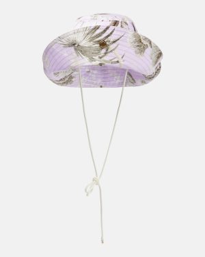 Erdem Floral canvas bucket hat
