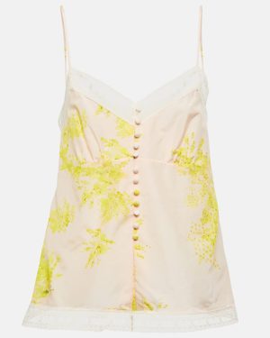 Eres Odorante cotton and silk camisole